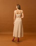 Moon Belted Buttoned Down Dress