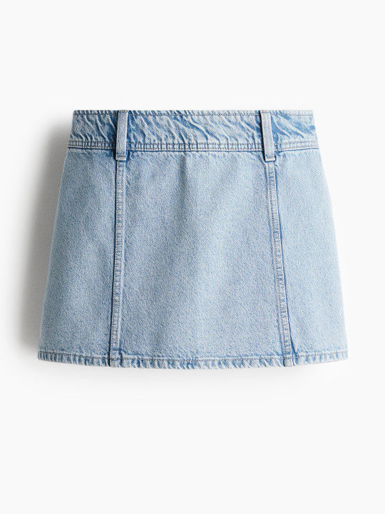 Denim Mini Skirt
