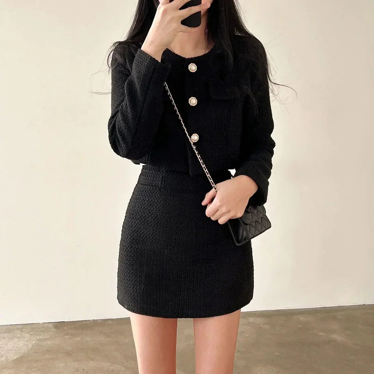 Bianca Tweed Two Pieces Set