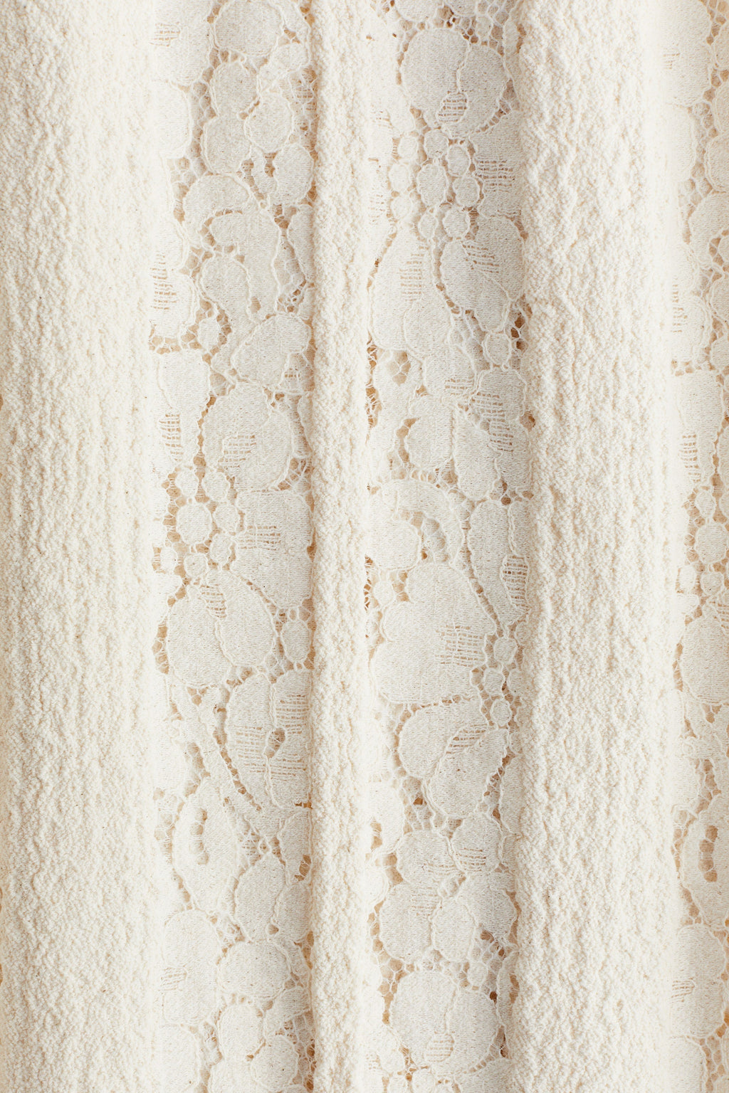 Lace Co-Ord Set In Cream