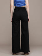 Wide Leg High-Rise Stretchable Jeans