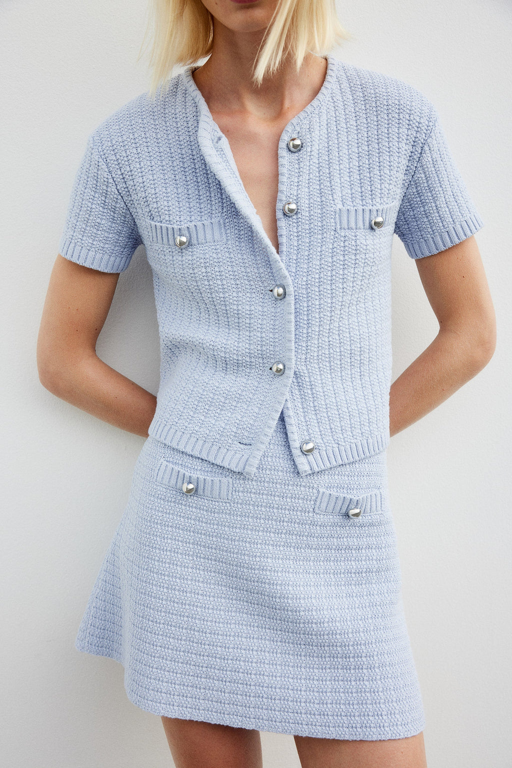 Structured-Knit Co-Ors Set