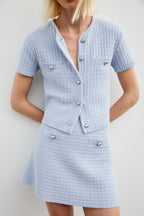 Structured-Knit Co-Ors Set