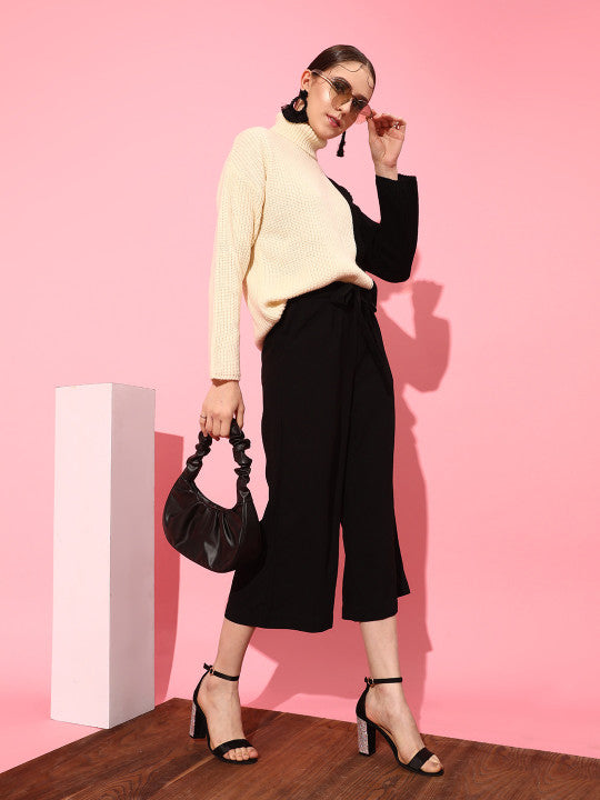 Kia Colourblocked Knitted Sweater