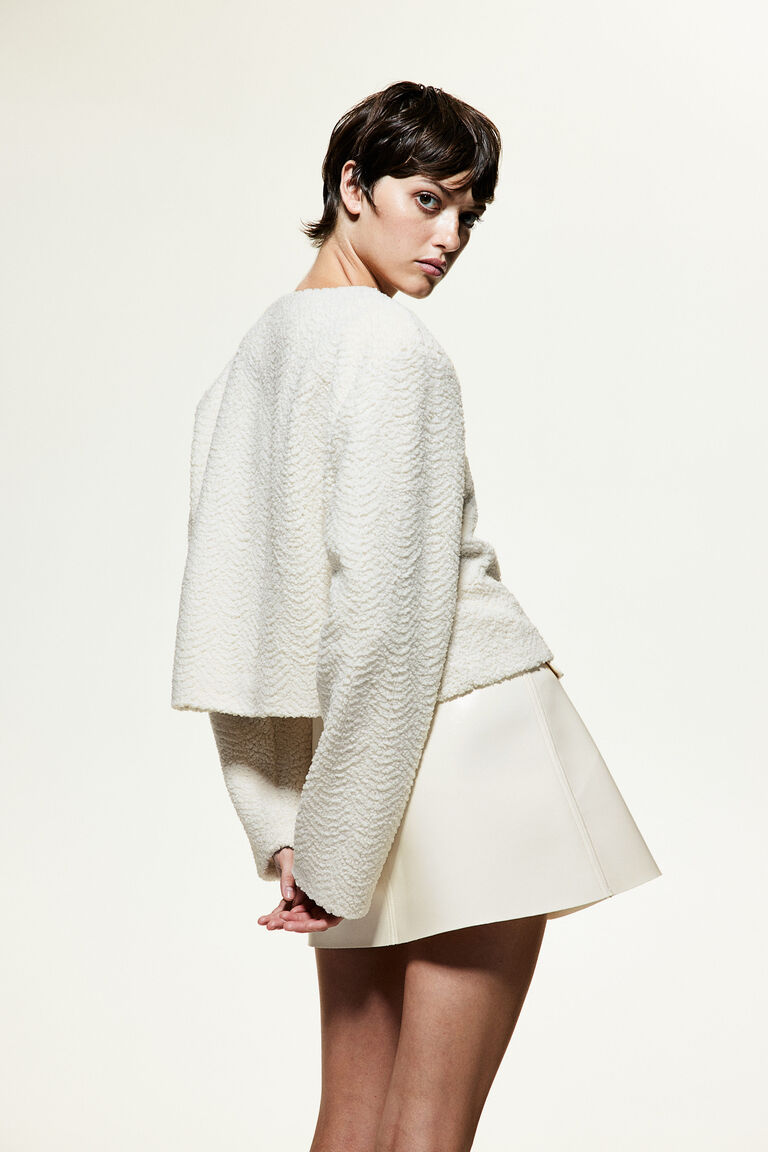 White Teddy Jacket