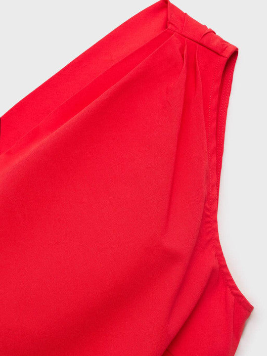 One Shoulder Sheath Mini Dress