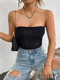Bea Off-shoulder Top In Black