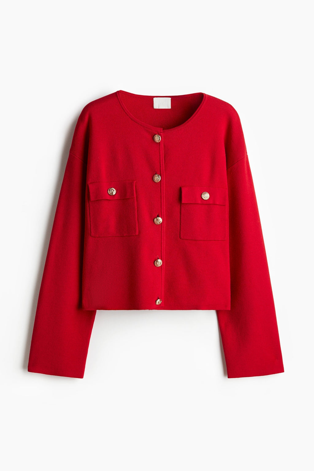Button Detailed Top And Skirt Set
