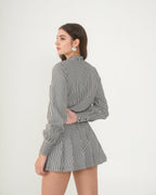 Moon Button Down Shirt and Skirt Co-Ord Set