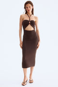 Crochet Dress With Beads Detailing