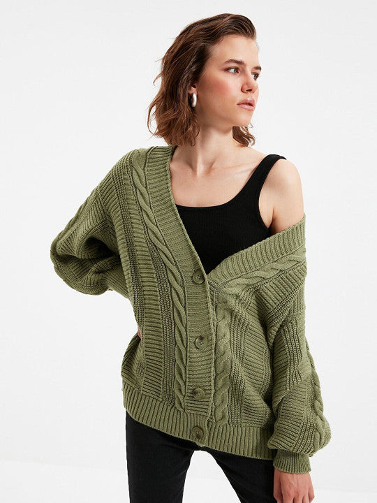 Sera Cable Knit Cardigan