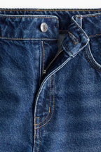 Evelyn High-Waisted Denim Shorts
