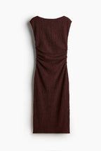 Ruched Draped Bodycon Dress