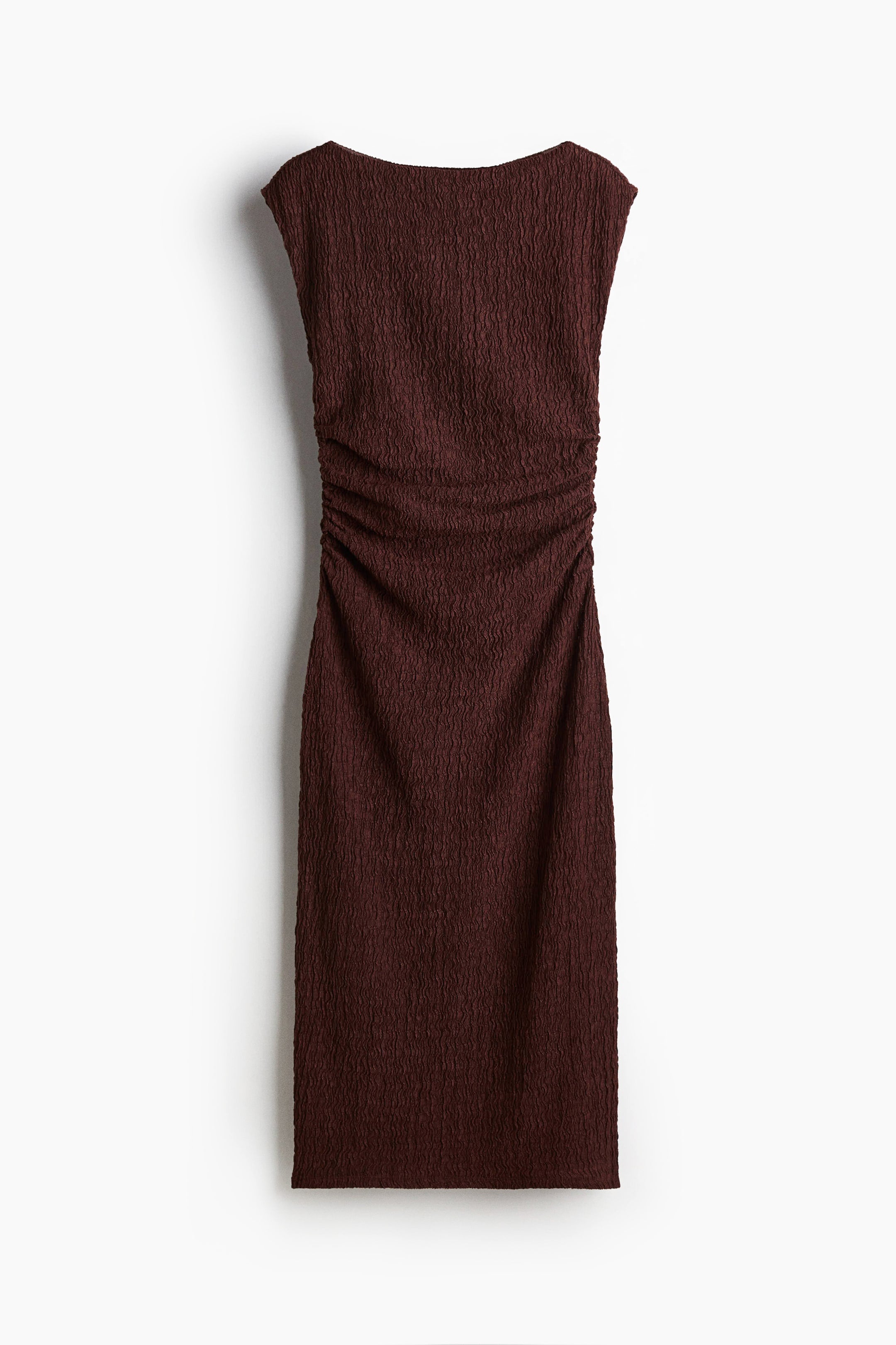 Ruched Draped Bodycon Dress