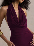 Serenity Cowl Mini Dress