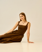 Moon Chestnut Dusk Dress