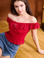 Maeve Ruffle Top