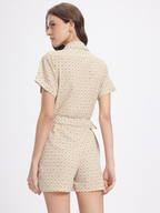 Moccasin Relaxed Fit Playsuit