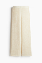 Anna Cream Jersey Trousers