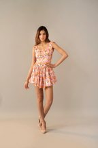 Moon Pink Water Lily Dress