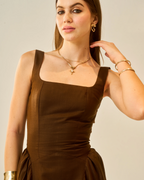 Moon Chestnut Dusk Dress