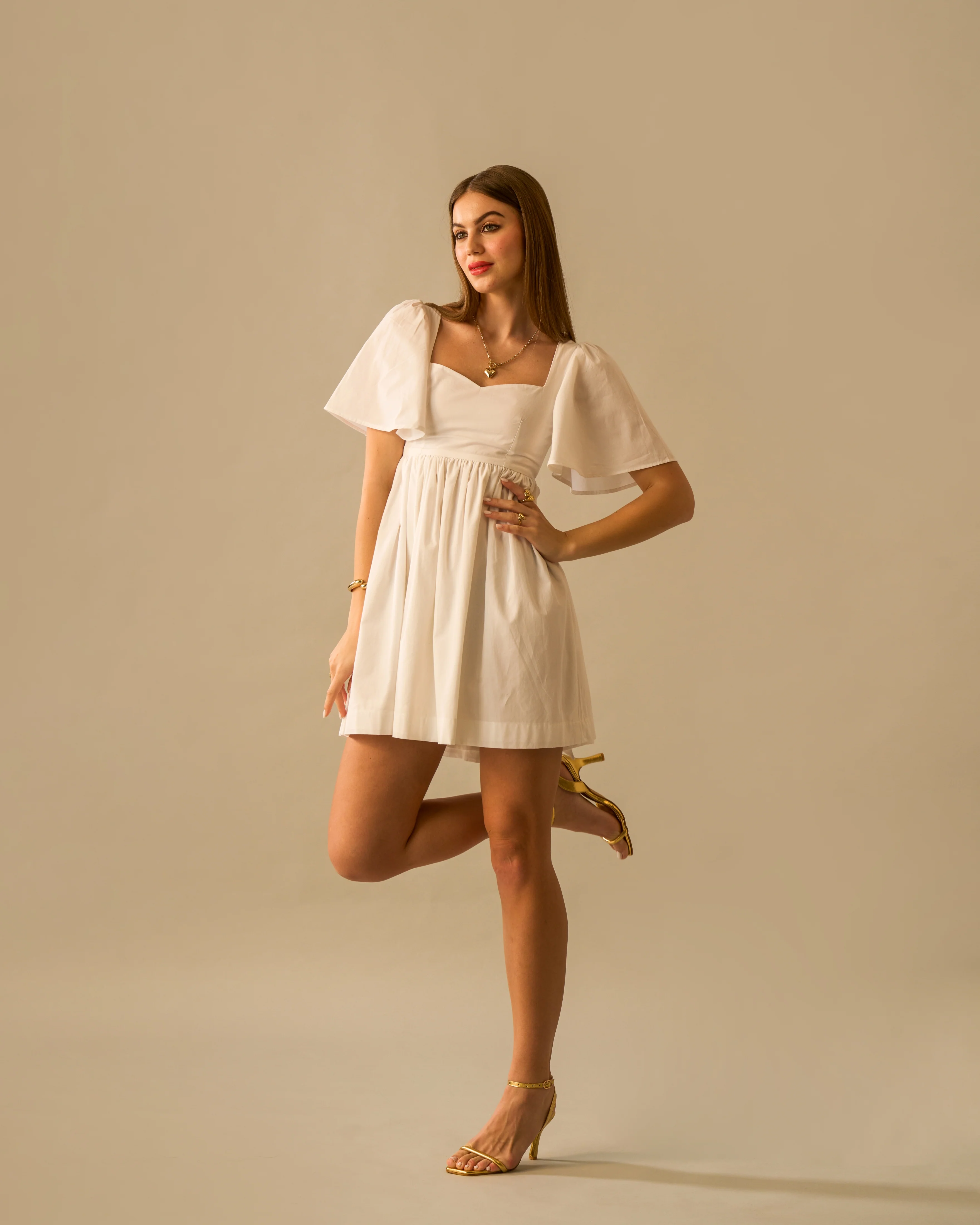 Moon Huge Bow Dress