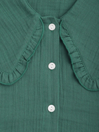 Frilled Collar Shirt Top
