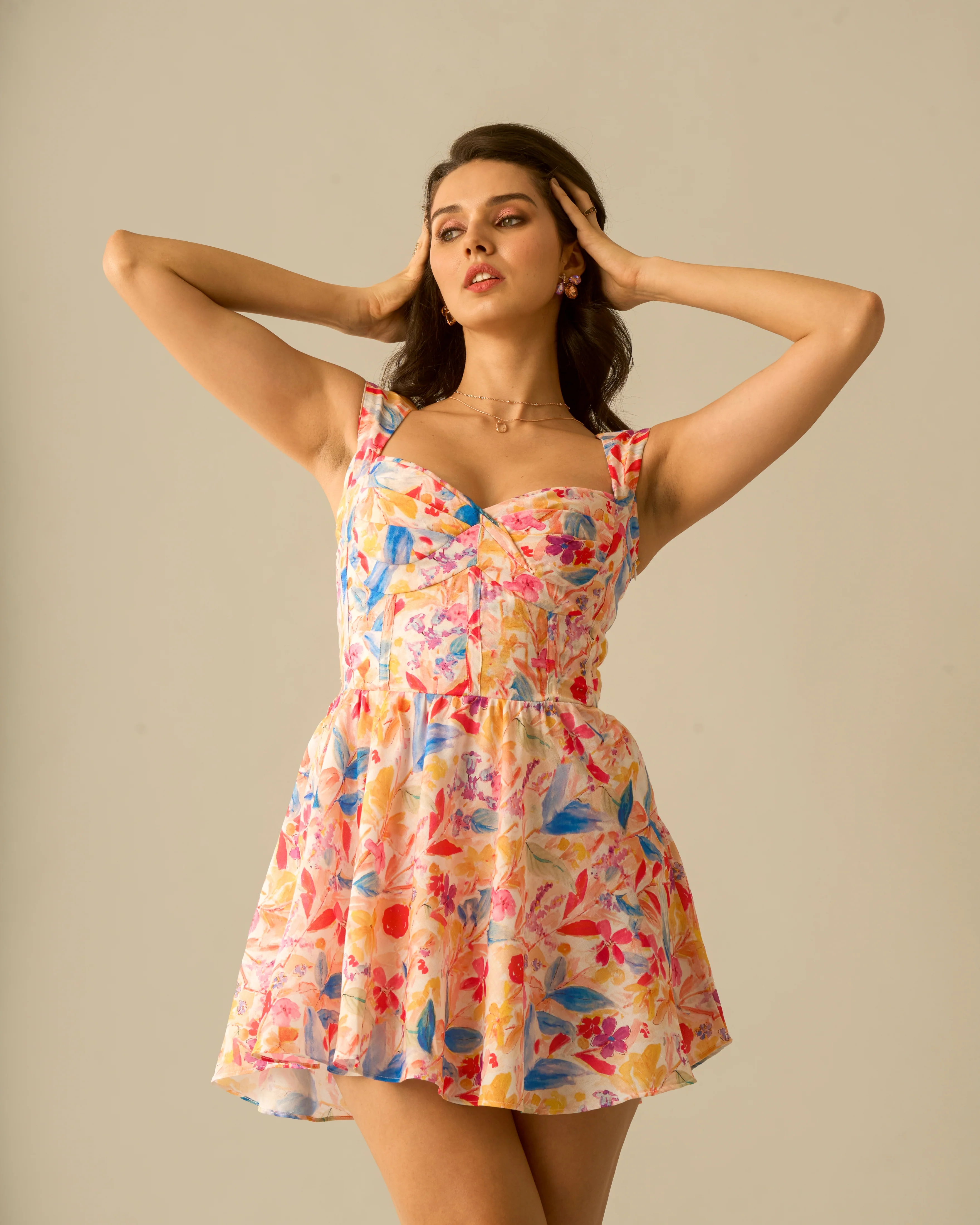 Moon Pretty Floral Dress