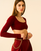 Moon Flaming Hot Cord Set With Chain