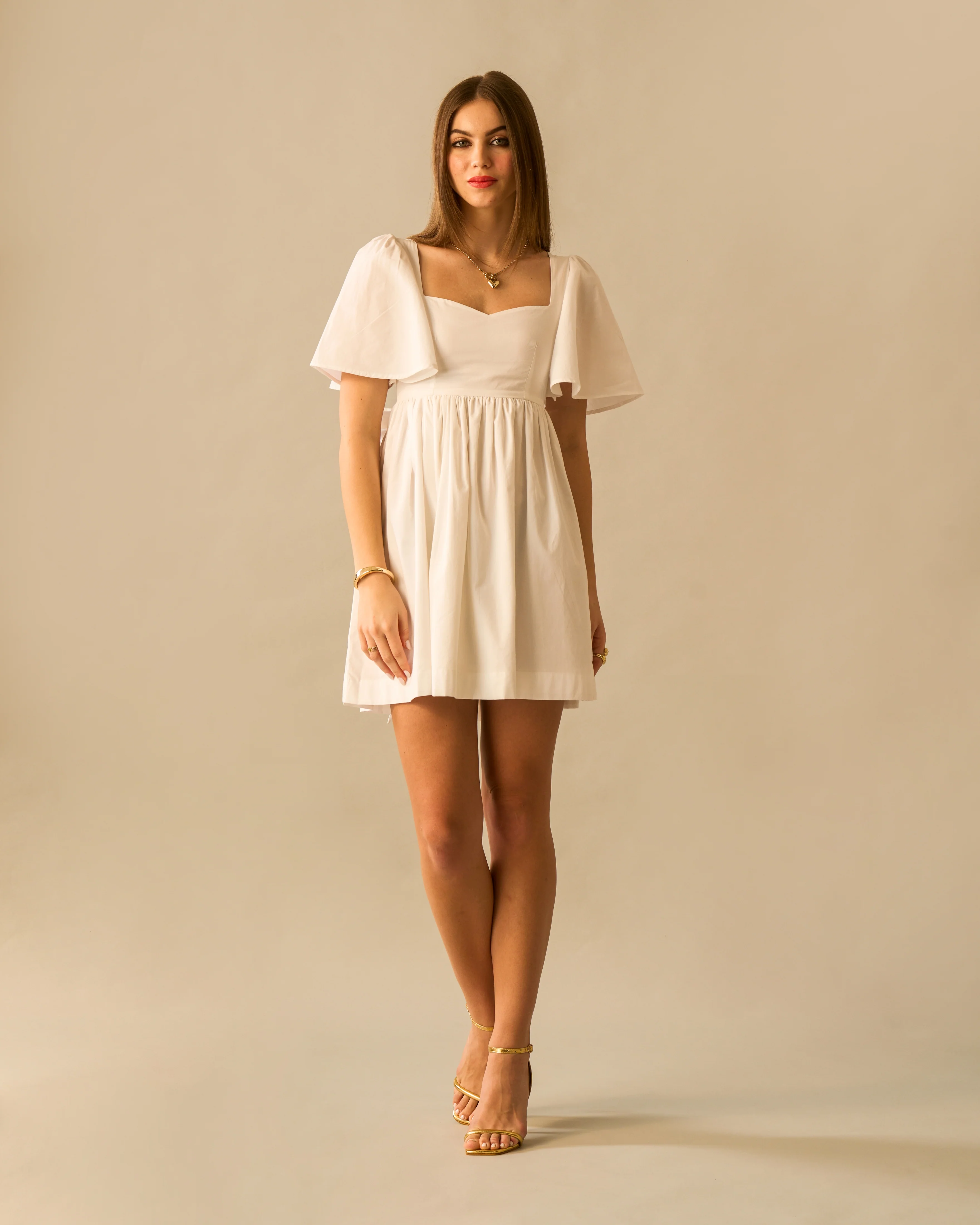 Moon Huge Bow Dress